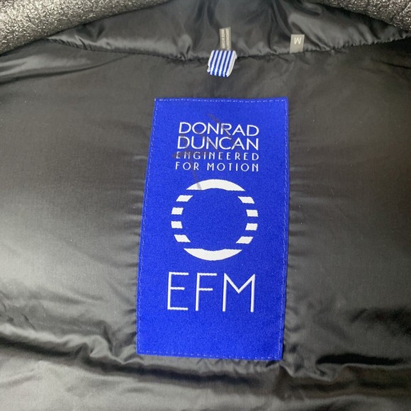 Donrad Duncan EFM Engineered for Motion Goose Down Puffer Hooded Size Medium - Picture 6 of 10